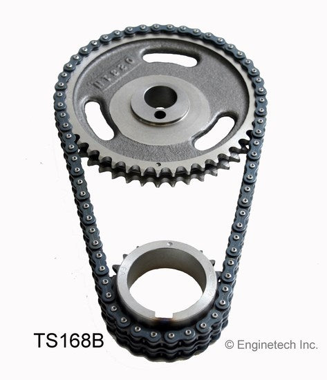 Enginetech TS168B Engine Timing Set with Double Roller Chain and Steel Sprockets