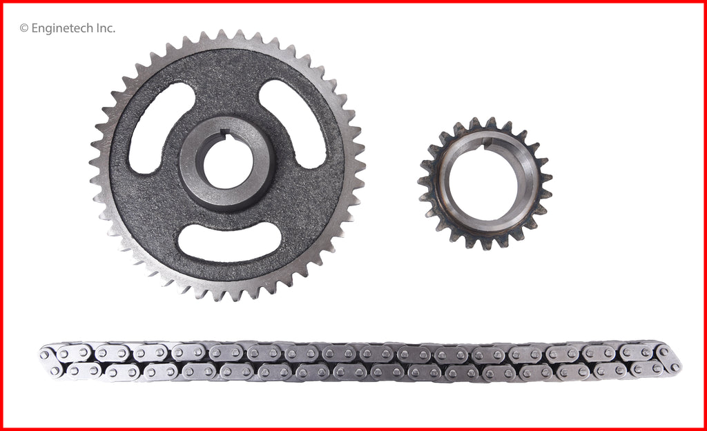 Enginetech TS361 Engine Timing Set with Silent Chain and High Alloy Steel Sprockets