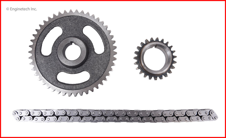 Enginetech TS361 Engine Timing Set with Silent Chain and High Alloy Steel Sprockets