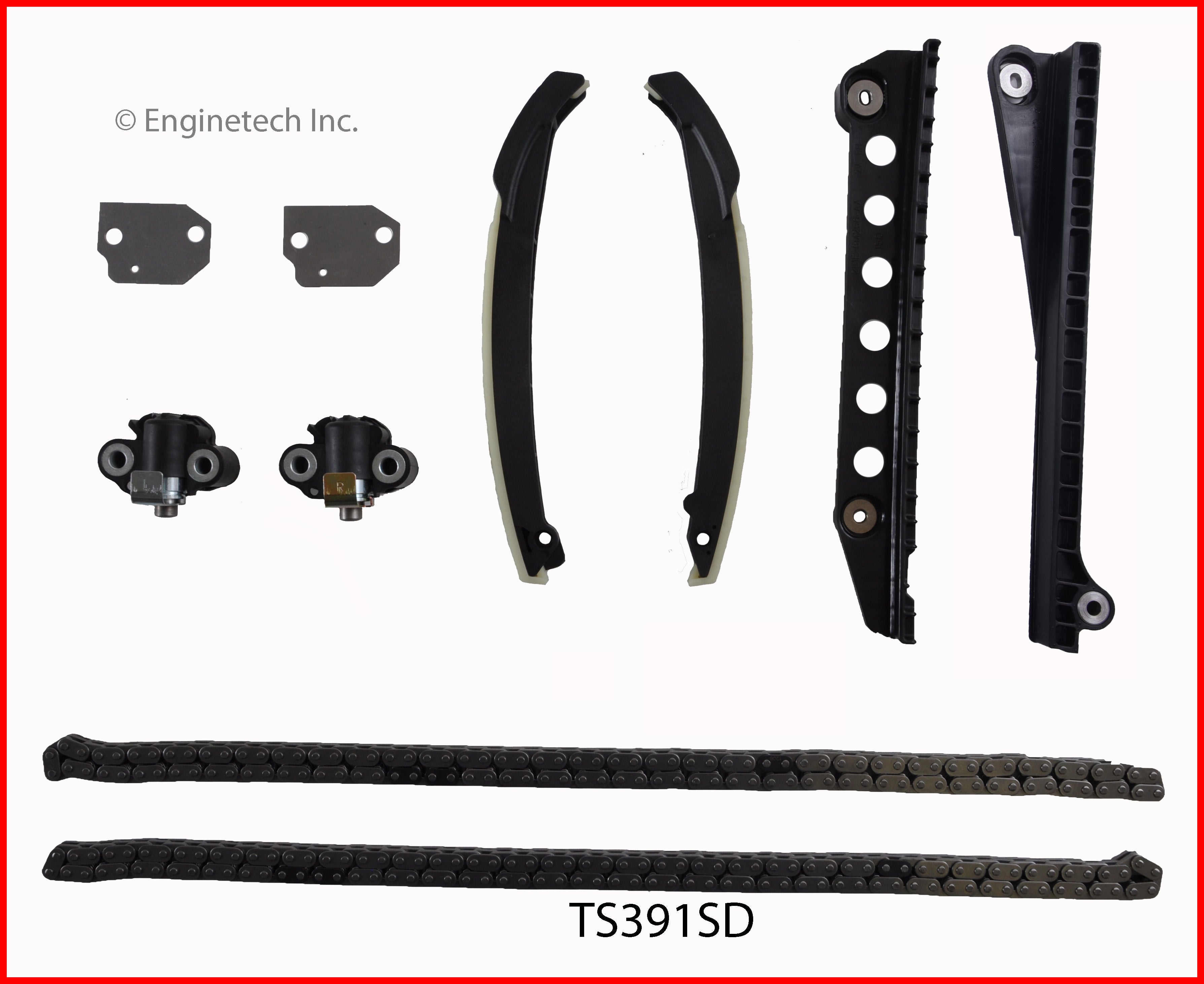 Enginetech TS391SD Engine Timing Set for 2012 Ford E-150 and E-250 ...