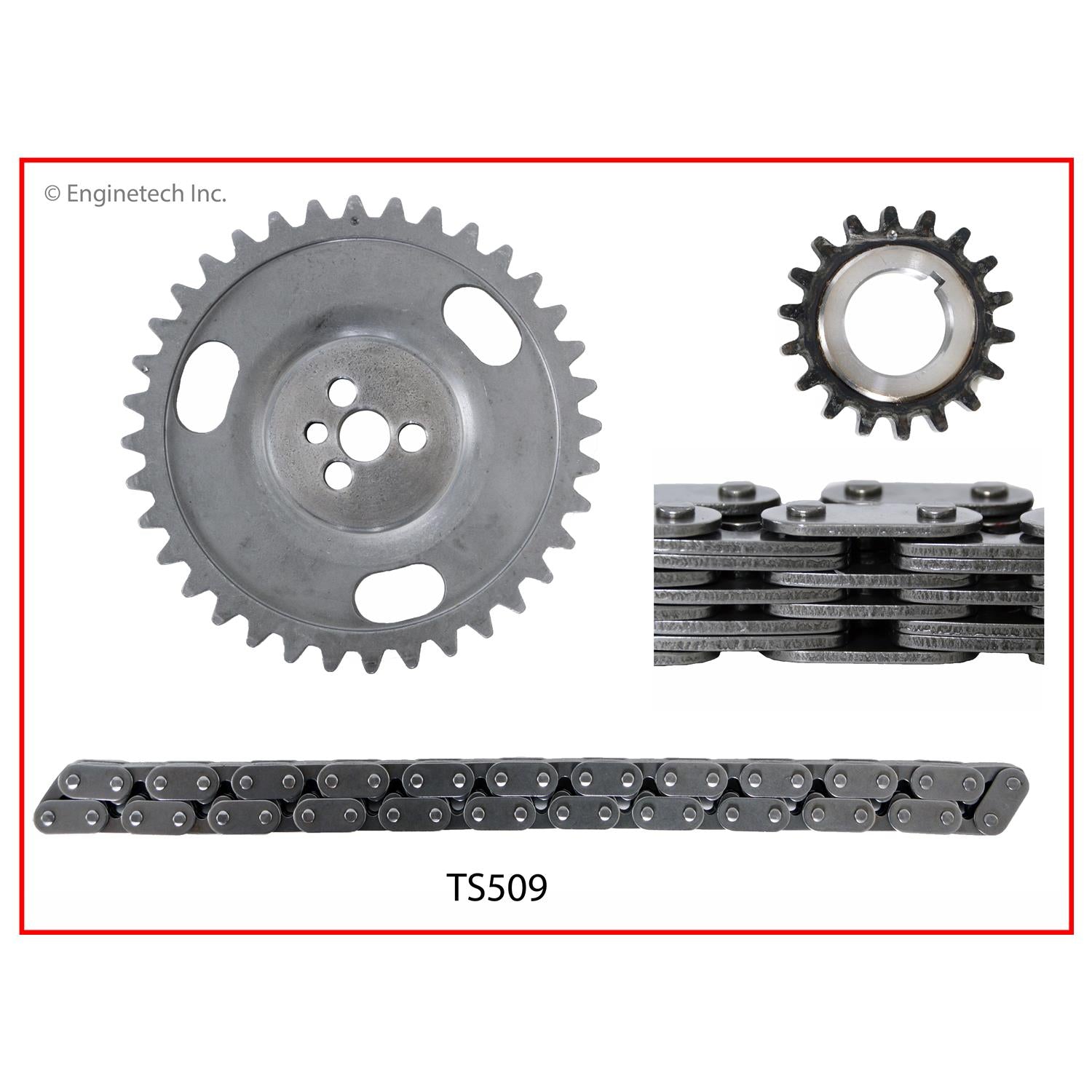Enginetech TS509 Engine Timing Set for Isuzu Hombre and Chevrolet Astr ...