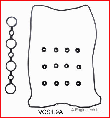 Enginetech VCS1.9A Engine Valve Cover Gasket for Saturn SC2 and SL2 Models