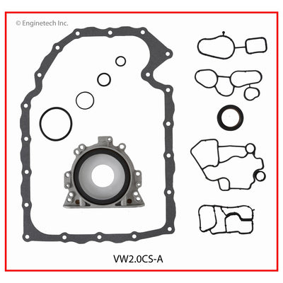 Enginetech VW2.0CS-A Engine Lower End Gasket Set for Volkswagen and Audi