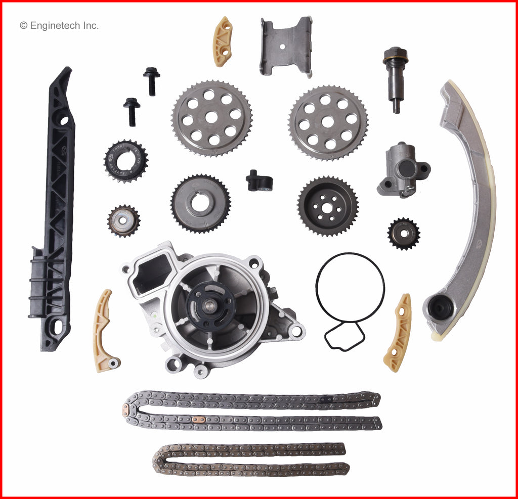Enginetech WPK421 Engine Timing Chain Kit with Water Pump – Spark ...